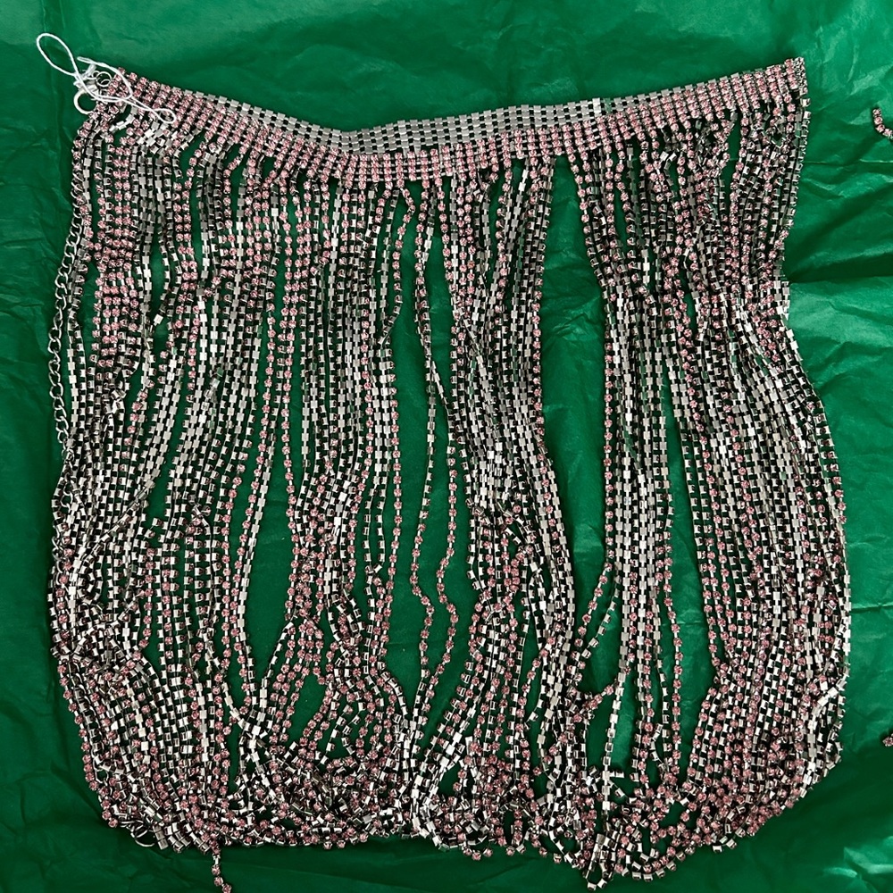 Bead Fringe Belt